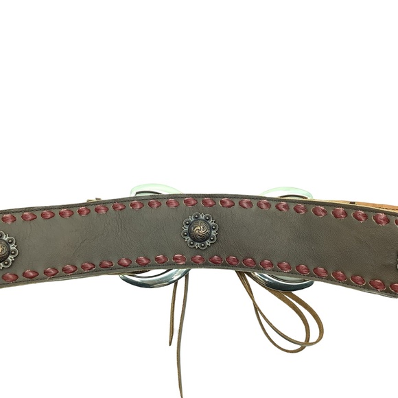 Horse Shoes Brand Leather Belt